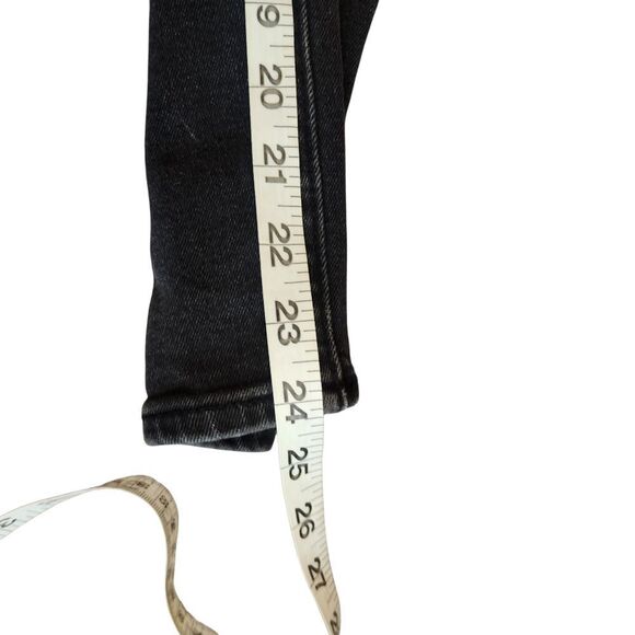 Old Navy Taper Jeans Built In Flex Style Coal Black Straight-Leg Boys Size 8 - Picture 6 of 7